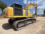 Used Excavator in yard
